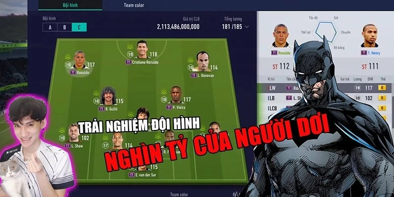 BLV Captain và Batman mang đến phong cách bình luận dí dỏm